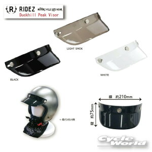 ���yRIDEZ�zDuckhill Peak Visor�@�_�b�N�q���@�s�[�N�o�C�U�[�@���C�Y�@�W�F�b�g�w�����b�g�p�@�ėp�@SHIELD�o�C�U�[�@���C�Y�C���^�[�i�V���i���y�o�C�N�p�i�z