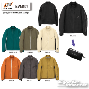 ���yHYOD�zEVM101�@�W���P�b�g�@EVOKE SYSTEM MIDDLE �gAuriga�h�@�g�с@�܂肽���݁@�~�h���C���i�[�@�p�b�J�u���@�q���E�h�E�v���_�N�c�y�o�C�N�p�i�z