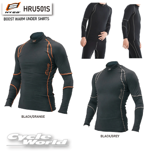 ���yHYOD�zHRU501S�@BOOST WARM UNDER SHIRTS�@�A���_�[�V���c�@�q���E�h�E�v���_�N�c�y�o�C�N�p�i�z