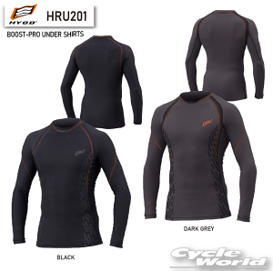 ���yHYOD�zHRU201�@BOOST-PRO UNDER SHIRTS�@�A���_�[�V���c�@�I�[���V�[�Y���@�q���E�h�E�v���_�N�c�y�o�C�N�p�i�z