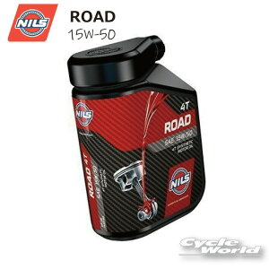 ���yNILS�z���[�h�s15W50 �t 4�T�C�N���G���W���I�C�� 1L ROAD 052973 15W-50 �@ 1���b�g���@ �@�j���X���y�o�C�N�p�i�z
