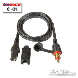 ���y���K�i�z�ytecMATE�zO-09 �w���[�\�P�b�g P�P�[�u���@�I�X�@ 120cm DIN/12V�@(5425006142199) �e�b�N���C�g �I�v�e�B���C�g�@�I�[�g�o�C�@��ց@�y�o�C�N�p�i�z