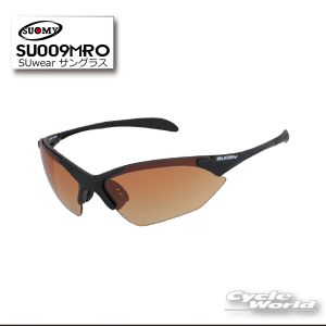 ���ySUOMY EYEWEAR�zSU009MRO�X�I�[�~�[�@�A�C�E�F�A���O��99.9���J�b�g�@�iUV400�j�@�T���O���X�G�g�X�f�U�C�� �y�o�C�N�p�i�z