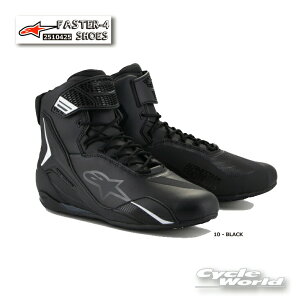 �����K�i�@FASTER-4 SHOES �s10 - BLACK�t�yALPINESTARS�z�A���p�C���X�^�[�Y �C�^���A���� �C�^���A ���A�� �t�@�X�^�[4�@�C ���C�f�B���O�V���[�Y �@2510425�y�o�C�N�p�i�z