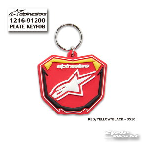 ���y�����y/�l�R�|�X�Ή��z���K�i�yALPINESTARS�zPLATE KEYFOB�s1216-91200 RED/YELLOW/BLACK(3510) �t�@�L�[�z���_�[�@�A���p�C���X�^�[�Y �C�^���A ���񂹁y�o�C�N�p�i�z