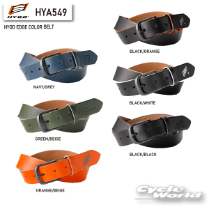 ���yHYOD�zHYA549�@HYOD EDGE COLOR BELT�@�x���g�@���U�[�@�q���E�h�E�v���_�N�c�y�o�C�N�p�i�z