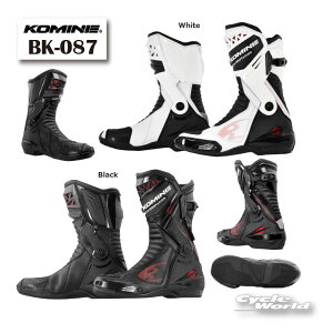 コミネ スプリームレーシングブーツ BK-087 (バイク用靴・ブーツ) 価格 