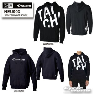 ���yRS TAICHI×NEW ERA�zNEU003�@SWEAT PULLOVER HOODIE�@�j���[�G���@�c�[�����O�@�A�[���G�X�^�C�` �y�o�C�N�p�i�z