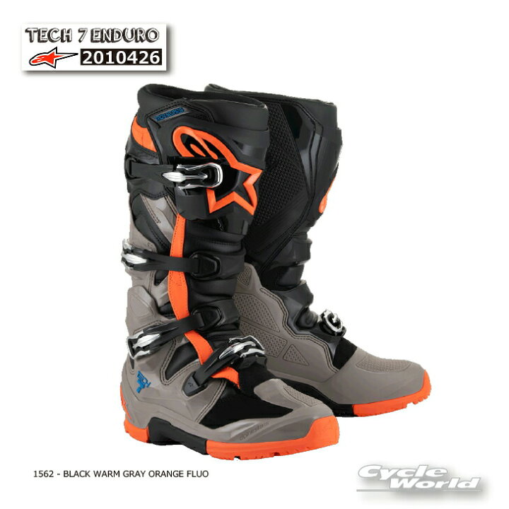 楽天市場】☆正規品【ALPINESTARS】TECH 7 ENDURO《2010426》 BLACK 