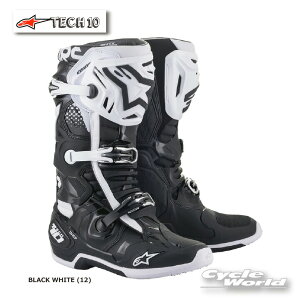�����K�i�yALPINESTARS�zTECH 10�@�u�[�c�@�s2010020�tBLACK WHITE (12) �@�C�^���A���� �e�b�N10�@TECH10�@�A���p�C���X�^�[�Y�@ ���g�N���X �I�t���[�h�u�[�c�@�I�t���[�h�@MX�y�o�C�N�p�i�z