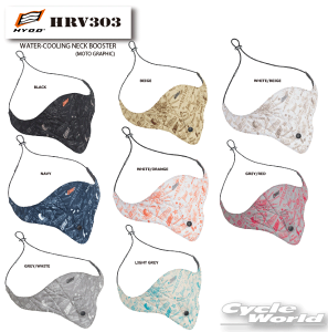 ���yHYOD�zHRV303 WATER-COOLING NECK BOOSTER (MOTO GRAPHIC)�N�[���l�b�N �M���Ǒ΍� �l�b�N�u�[�X�^�[ �q���E�h�E�v���_�N�c�y�o�C�N�p�i�z