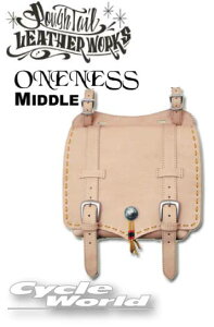 ���yRough Tail�z�����l�X�@�T�h���o�b�O�@M�s�~�h���T�C�Y�t�@ONENESS SADDLE BAG SMALL SIZE�J���[�I�[�_�[�@���f�B�X���o�b�O�@�A�����J���@���t�e�[���@Harley�]Davidson Made in Japan�y�o�C�N�p�i�z