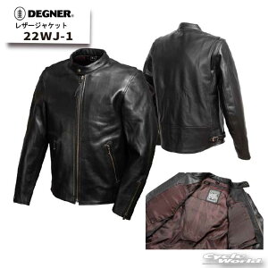 ���yDEGNER�z22WJ-1�@���U�[�W���P�b�g�@Leather Jacket �s�u���b�N�t ���C�_�[�X���U�[�W���P�b�g �f�O�i�[ �v�W���� �r���e�[�W �A�����J�� ��v�@���v�@�{�v�y�o�C�N�p�i�z