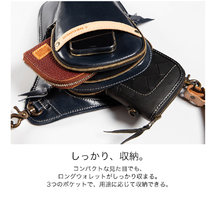 楽天市場】☆【DEGNER】デグナー W-39A レザーホルスターバッグ