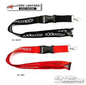 ���y�l�R�|�X�Ή��z���K�i�yALPINESTARS�zCORE LANYARD �s1037-94100�t�@��|���X�g���b�v �X�g���b�v �o�b�N�� �A���p�C���X�^�[�Y �C�^���A ���񂹁y�o�C�N�p�i�z