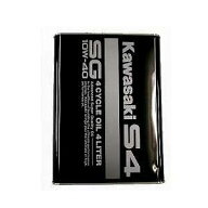 ☆【KAWASAKI】カワサキ S4 SG 10W-40 《4L》 エスフォー 4サイクル用エンジンオイル 純正オイル【バイク…