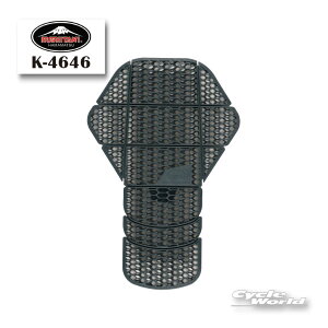 ���yKUSHITANI�zK-4646 AIR CE PROTECTOR (FOR BACK) �G�A�[ CE �v���e�N�^�[ (�Ғ� LV2) �w���@�o�b�N�v���e�N�^�[ �N�V�^�j�y�o�C�N�p�i�z
