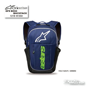 �y�����y�Ή��z�yALPINESTARS�z���K�i�s1216-91550-7261�t GFX BOSS BACKPACK �o�b�N�p�b�N �A���p�C���X�^�[�Y �C�^���A�y�o�C�N�p�i�z
