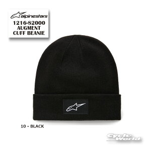 �y�����y�Ή��z�yALPINESTARS�z ���K�i�s1216-82000 �tAUGMENT CUFF BEANIE�s BLACK(10) �t�X�q�@�j�b�g�X �A���p�C���X�^�[�Y �C�^���A ���񂹁y�o�C�N�p�i�z