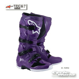 ���K�i�yALPINESTARS�zTECH 7 2012025 �s38 - PURPLE�t�C�^���A���� �e�b�N7 �@�A���p�C���X�^�[�Y�@ ���g�N���X �I�t���[�h�u�[�c�@�I�t���[�h�@MX�@TECH7�y�o�C�N�p�i�z