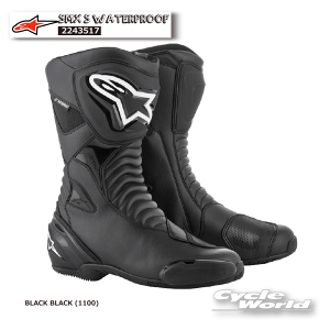 ���K�i�yALPINESTARS�zSMX S WATERPROOF�s2243517�tBLACK BLACK (1100)�@ SMX S �E�H�[�^�[�v���[�t�@�u�[�c�@�A���p�C���X�^�[�Y�@�C�^���A���񂹁y�o�C�N�p�i�z