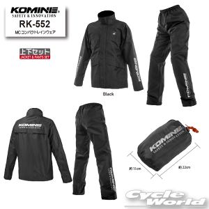 ���yKOMINE�z�R�~�l�@RK-552 MC�R���p�N�g���C���E�F�A�@�s5XLB�E6XLB�tBlack�@���C���X�[�c�@���C���R�[�g�@�㉺�Z�b�g�@�J�b�p�@�J��@�J�p�@�h���@�傫���T�C�Y �@�R�~�l ���݂ˁy�o�C�N�p�i