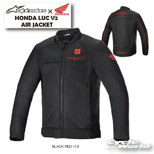 �yALPINESTARS�z3308723 HONDA LUC V2 AIR JACKET�sBLACK RED (13)�t�@�C�^���A���񂹃p�[�J�[�@�W���P�b�g�@�A���p�C���X�^�[�Y�@�z���_�y�o�C�N�p�i�z