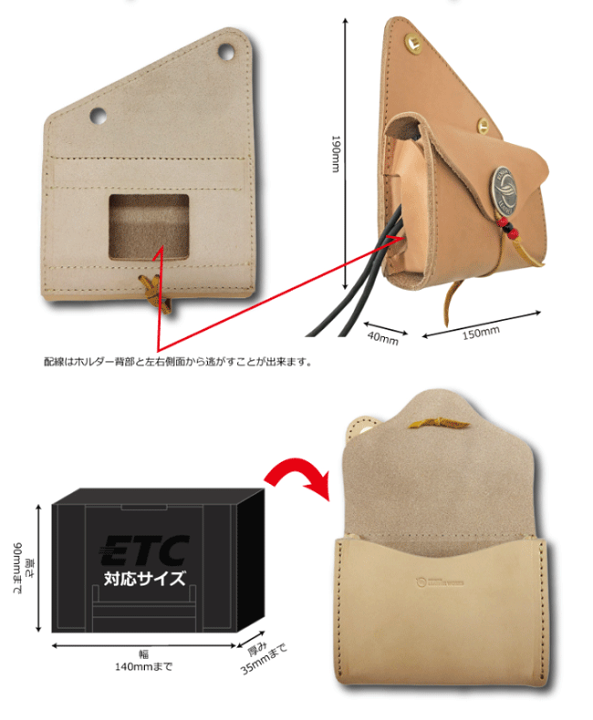 楽天市場】☆【Rough Tail】オールソフテイルズ ETCホルダーワイド ALL