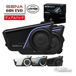 ���s2026/8/1�����t���K�i�ySENA�z�s60S-EVO�t�f���A���p�b�N 0411373 Sound by BOSE �Z�i ���萶�U�ۏ� Bluetooth IPX7 Mesh �ʐM�@�� �I�[�g�o�C�p�C���J�� �w�����b�g�p�y�o�C�N�p�i�z
