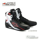 【あす楽対応】【ALPINESTARS】正規品《2510425》FASTER-4 SHOES《123 - BLACK WHITE RED》ファスター4　靴 ライディ…