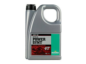 ���yDAYTONA�zMOTOREX 97785 POWER SYNT 4T �y10W50�z4L �ŏ㋉�O���[�h�I�C���f�C�g�i ���g���b�N�X �@�G���W���I�C���y�o�C�N�p�i�z