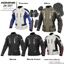 KOMINE バイク用ジャケット パンツ セット ジャケット5XLBパンツXLT