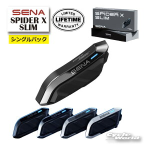 �����K�i�ySENA�z�sSPIDER X-SLIM�t�V���O���p�b�N 0411377 Sound by BOSE �Z�i ���萶�U�ۏ� Bluetooth IPX7 Mesh �ʐM�@�� �I�[�g�o�C�p�C���J�� �w�����b�g�p�y�o�C�N�p�i�z