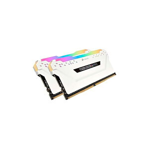 DDR4-3200MHz fXNgbvPCp W[ VENGEANCE RGB PRO V[Y zCg 16GB [8GB×2] CMW16GX4M2C3200C16W
