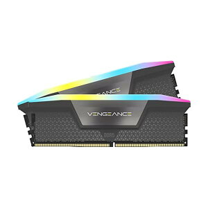 DDR5-5200MHz fXNgbvPCp VENGEANCE RGB DDR5V[Y (PC5-41600) 32GB [16GB×2] CMH32GX5M2B5200Z40K