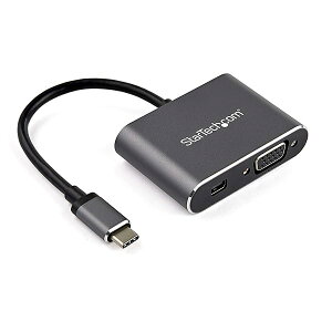 USB Type-C �}���`�ϊ��A�_�v�^ Mini DisplayPort(4K/60Hz)�܂���VGA�o�� �A���~➑� HDR�Ή� CDP2MDPVGA