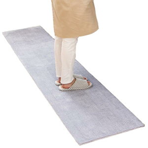 ���x�ǍDD�i�`���� �����O�}�b�g �O���[ ��50cm×240cm (�L�b�`���}�b�g�⌺�փ}�b�g�A���r���O�}�b�g�ȂǑ��ړI��)