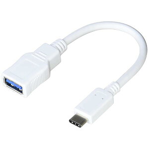 USBP[u Type C ϊP[u (USB A to USB C) USB3.1(Gen1) 3Ao ő5Gbps zCg USB3-AFCM01WH