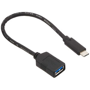 BUFFALO USB3.1Gen1�ϊ��P�[�u��(A���XtoC)0.15m �u���b�N BSUAMC311015BK