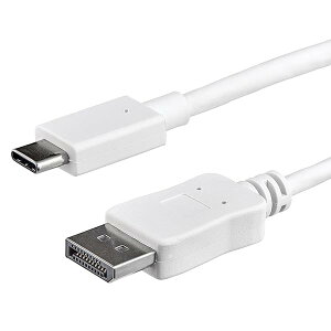 USB-C - DisplayPortfBXvCP[u USB Type-C - fBXvC|[gϊA_v^ 1m 4K/60Hz zCg CDP2DPMM1MW