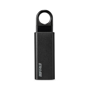 BUFFALO �m�b�N�X���C�h USB3.1(Gen1) USB�������[ 64GB �u���b�N RUF3-KS64GA-BK