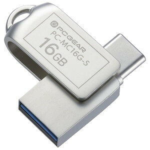 d@ USB[ 16GB TypeC&TypeAΉ PC-MC16G-S 01-0062