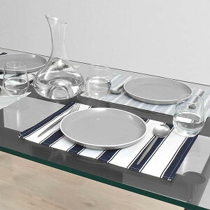 �X�^�C���f�R�[��(STYLE Decor) �����`�����}�b�g ��100% 2���Z�b�g �􂦂� �z�� 30×44cm �X�^���_�[�h �V���v�� �X�g���C�v �l�C�r�[ W2801400