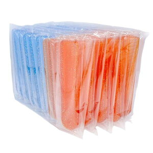 コーム くし 日本製 折り畳み ミニ 携帯用 レディース かわいい ラメ入り ヘアブラシ セットコーム 色お任せ 50本 288-50