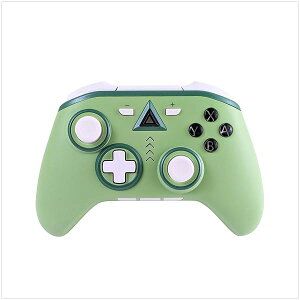 ゲーム機用ワイヤレスコントローラー ミント 16×4×11cm Switch/Switch Lite/有機EL対応 連射機能 オートスリープ機能 有線・無線どちらも可 パステルカラー 軽い かわいい ALG-NSPCWCMNT