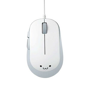 �}�E�X �L�� M�T�C�Y 5�{�^�� (�߂�E�i�ރ{�^������) BlueLED EPRIM �z���C�g M-Y9UBXWH