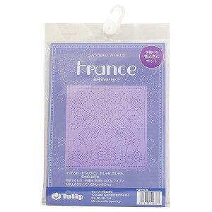 ��D���̉Ԃӂ���L�b�g SASHIKO WORLD �� France �K���̂�肩�� KSW-019