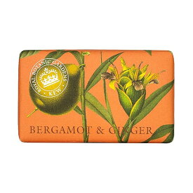 三和トレーディング English Soap Company イングリッシュソープカンパニー KEW GARDEN キューガーデン Luxury Shea Soaps シアソープ Bergamot & Ginger ベルガモット&ジンジャー