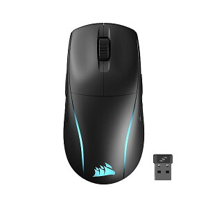 M75 WIRELESS �y�� RGB �Q�[�~���O�}�E�X iCUE�Ή� FPS���� 89g 26000 DPI QUICKSTRIKE���� Bluetooth�^SLIPSTREAM���C�����X�ڑ� �u���b�N CH-931D010-AP