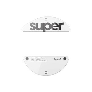 Superglide(Type C) }EX\[ for Pulsar X3 Series }EXtB[g [ KXf EhGbaH ϋv ᖀC Super Smooth ] - White, Right hand
